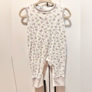 Magnolia Baby Romper with Koala Print - Gray and Green